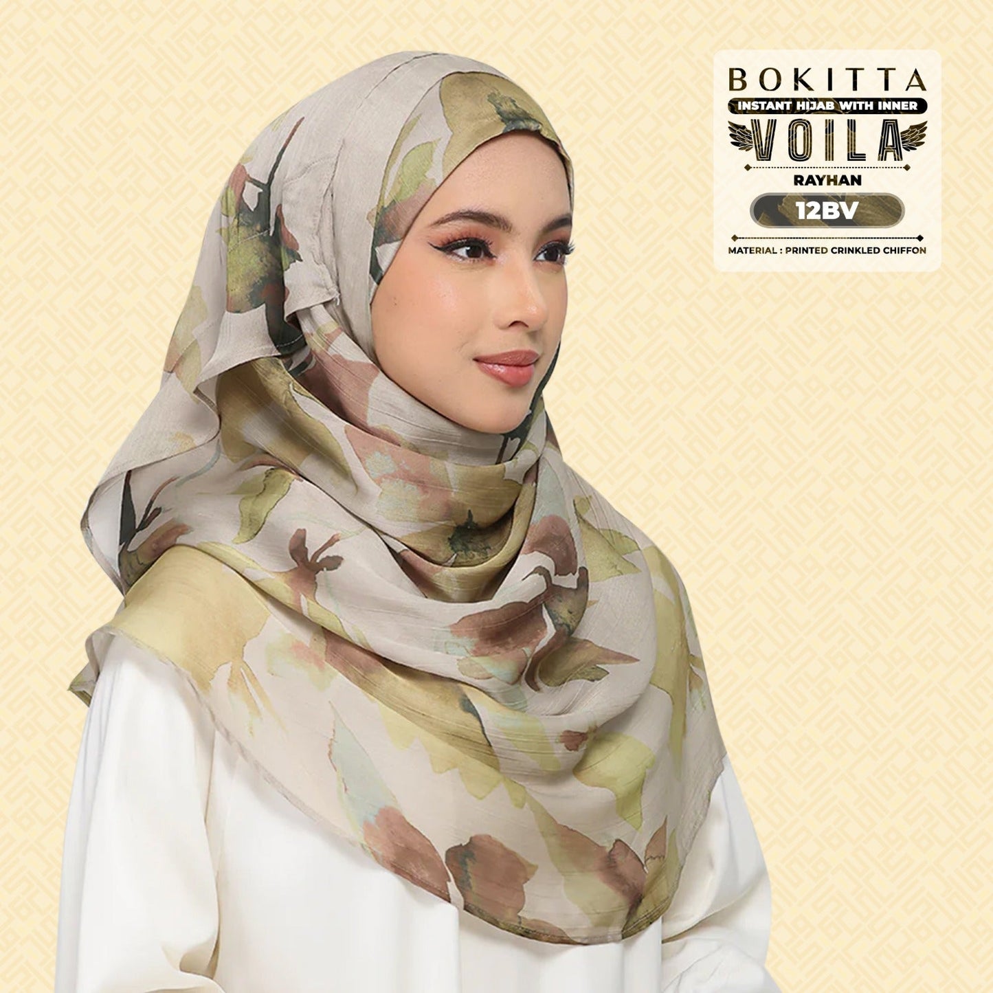 Bokitta Inspired Rayhan Collection - Free Box (12BB-12BV-12LE)
