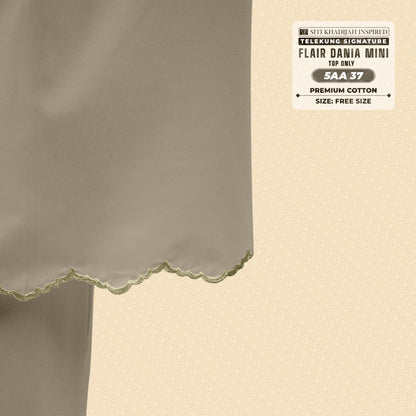 Telekung Siti Khadijah Flair Dania Mini (Top Only) - Free Woven bag (5AA)