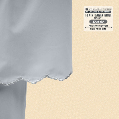 Telekung Siti Khadijah Flair Dania Mini (Top Only) - Free Woven bag (5AA)