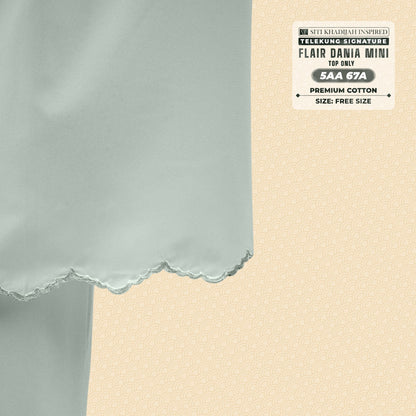 Telekung Siti Khadijah Flair Dania Mini (Top Only) - Free Woven bag (5AA)