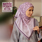 Naelofar Inspired Echo Geometric Printed Cotton Voile SQ (23NK)