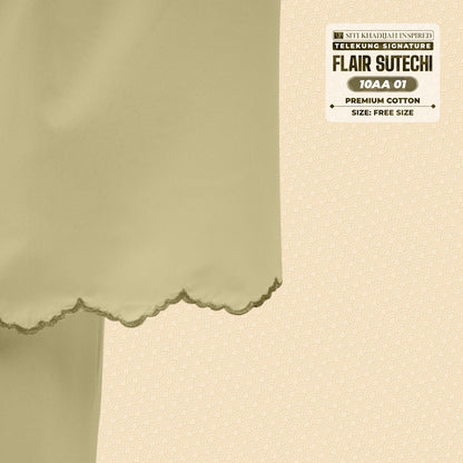 Siti Khadijah Inspired Telekung Flair Sutechi Collection - Free Woven Bag (10AA)