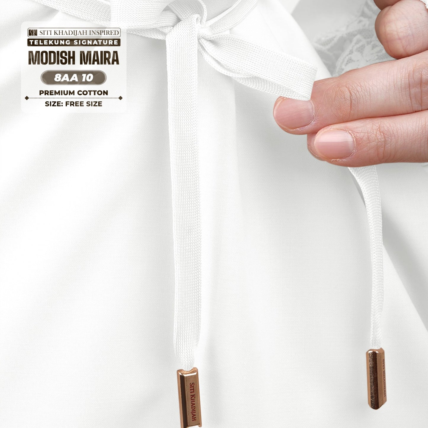 Siti Khadijah Inspired Telekung Modish Maira Collection - Free Woven Bag (8AA)