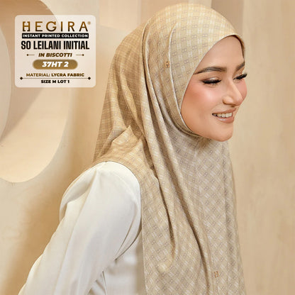 Hegira Inspired SO-LEILANI INITIAL Printed Collection (37HT)