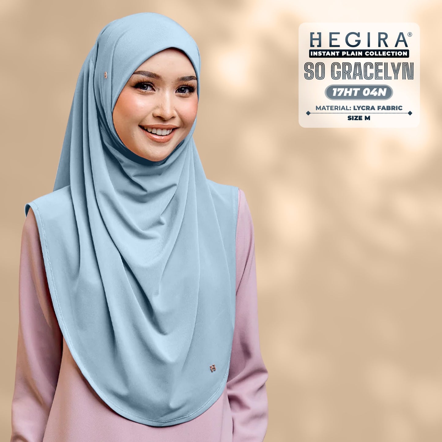 Hegira Inspired SO-GRACELYN Plain Instant Collection (17HT)