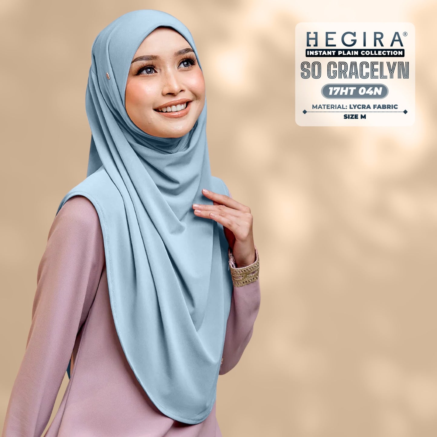 Hegira Inspired SO-GRACELYN Plain Instant Collection (17HT)