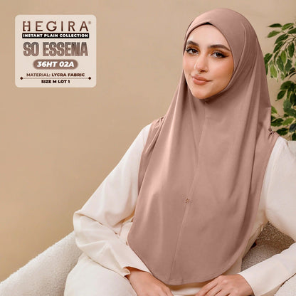 Hegira Hijab Inspired SO-Essena Instant Plain Collection (36HT)