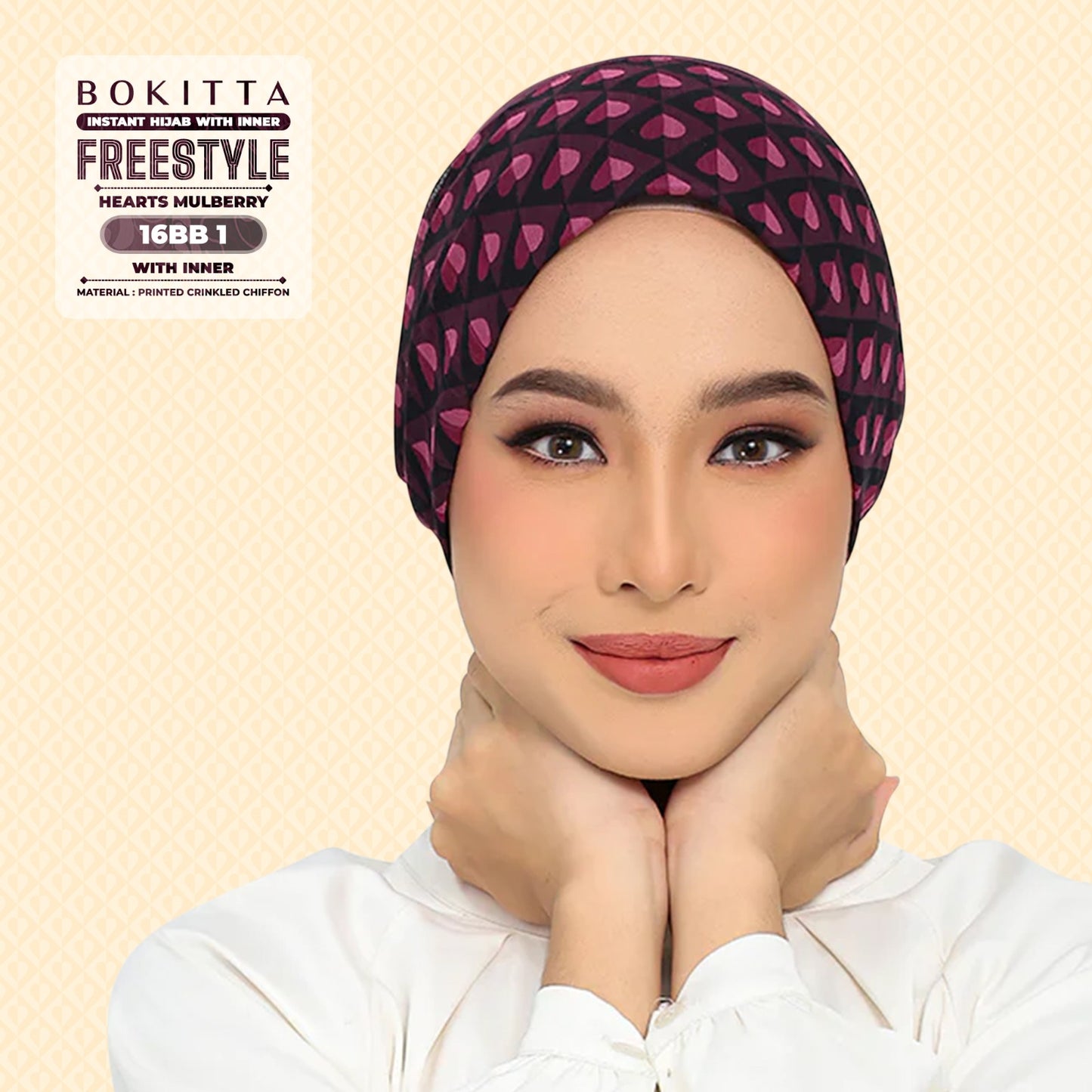 Bokitta Inspired Hearts Mulberry Collection - Free Box (16BB1)