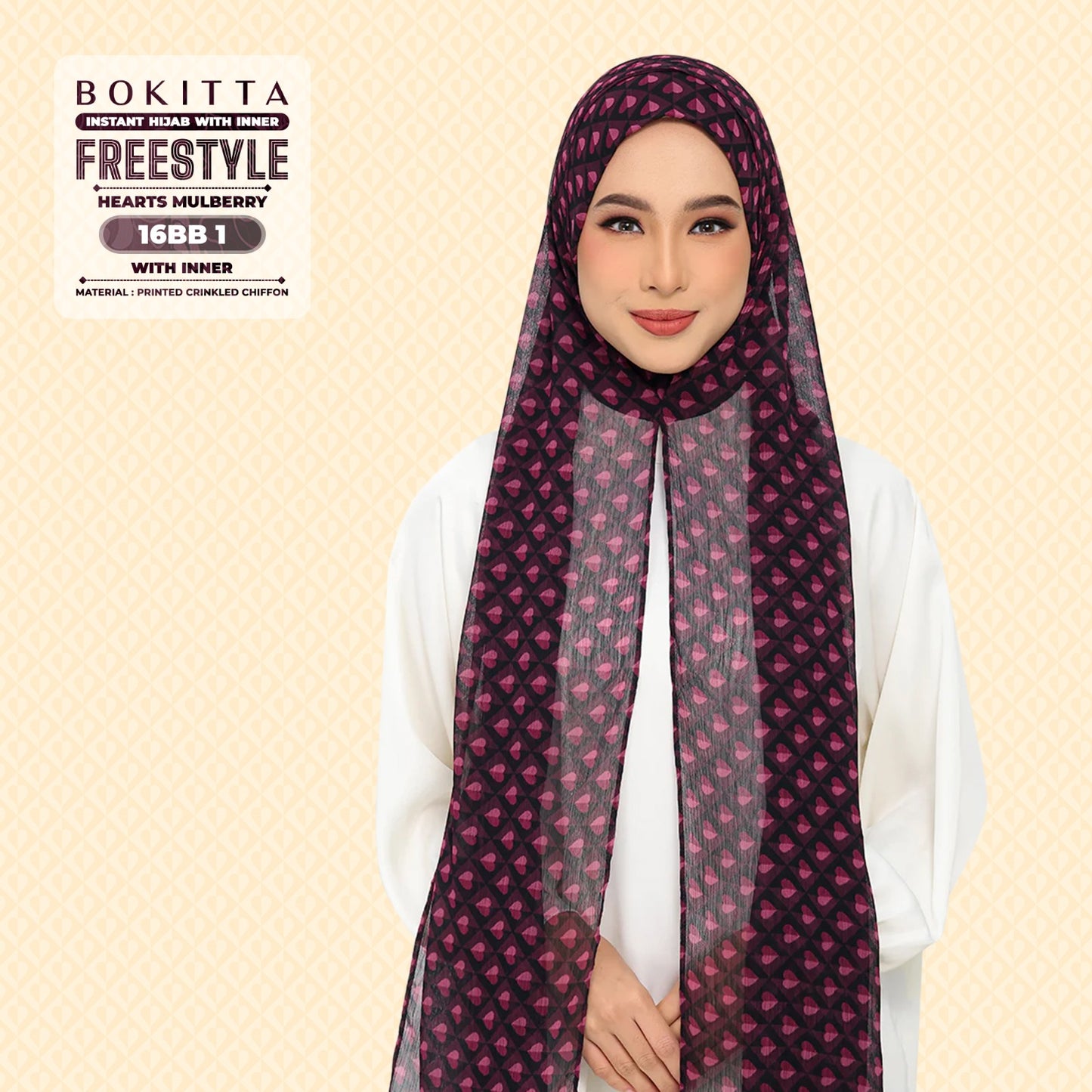 Bokitta Inspired Hearts Mulberry Collection - Free Box (16BB1)