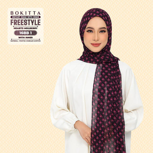 Bokitta Inspired Hearts Mulberry Collection - Free Box (16BB1)