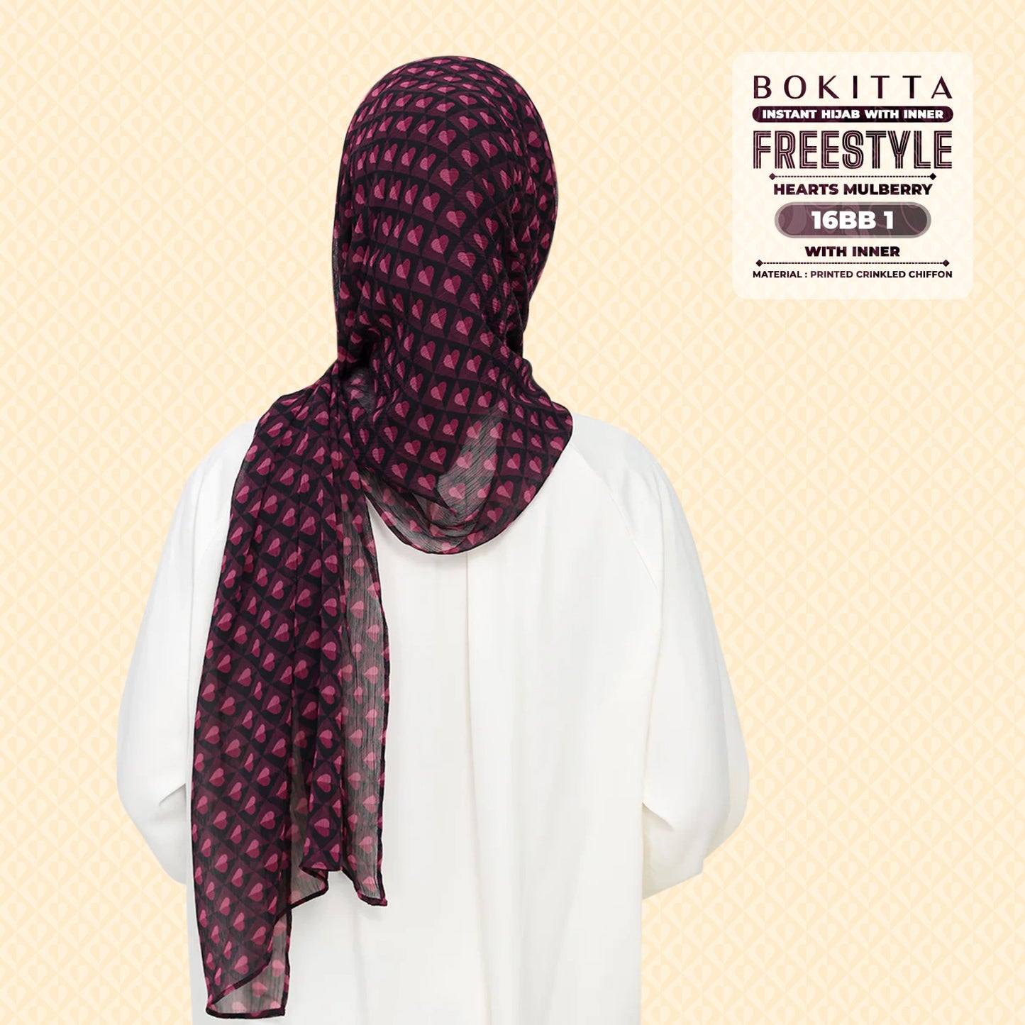 Bokitta Inspired Hearts Mulberry Collection - Free Box (16BB1)