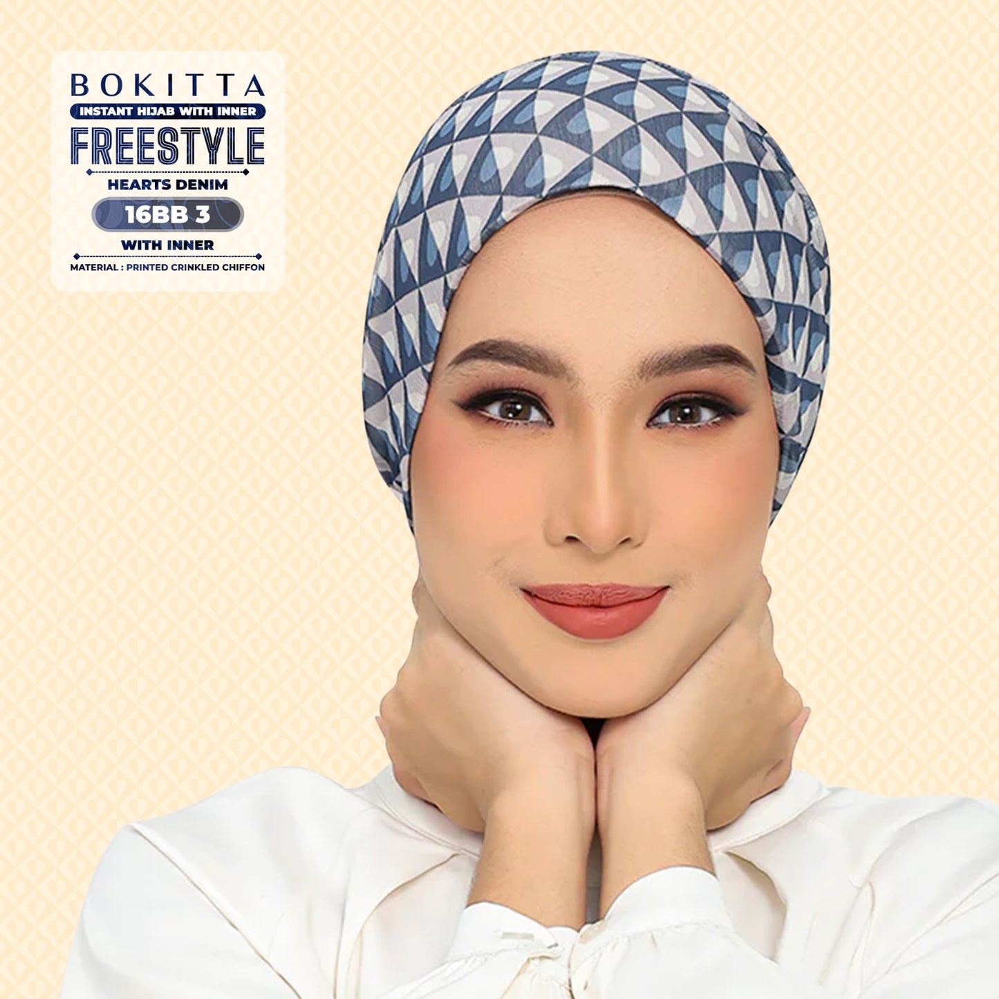 Bokitta Inspired Hearts Denim Collection - Free Box (16BB3)