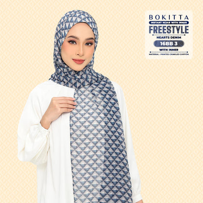 Bokitta Inspired Hearts Denim Collection - Free Box (16BB3)