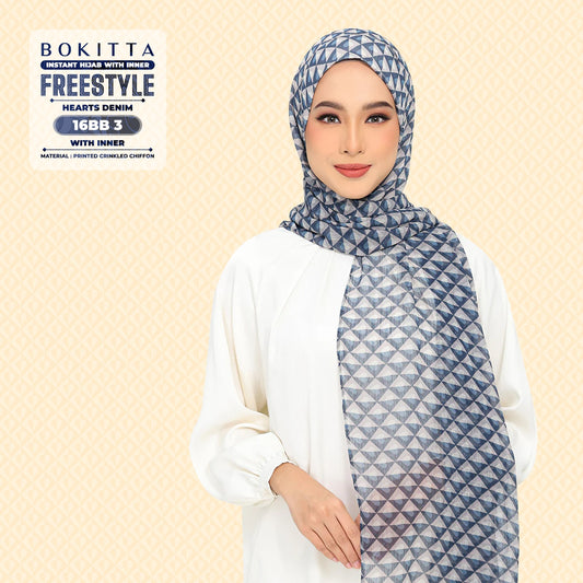 Bokitta Inspired Hearts Denim Collection - Free Box (16BB3)
