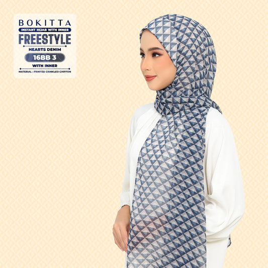 Bokitta Inspired Hearts Denim Collection - Free Box (16BB3)