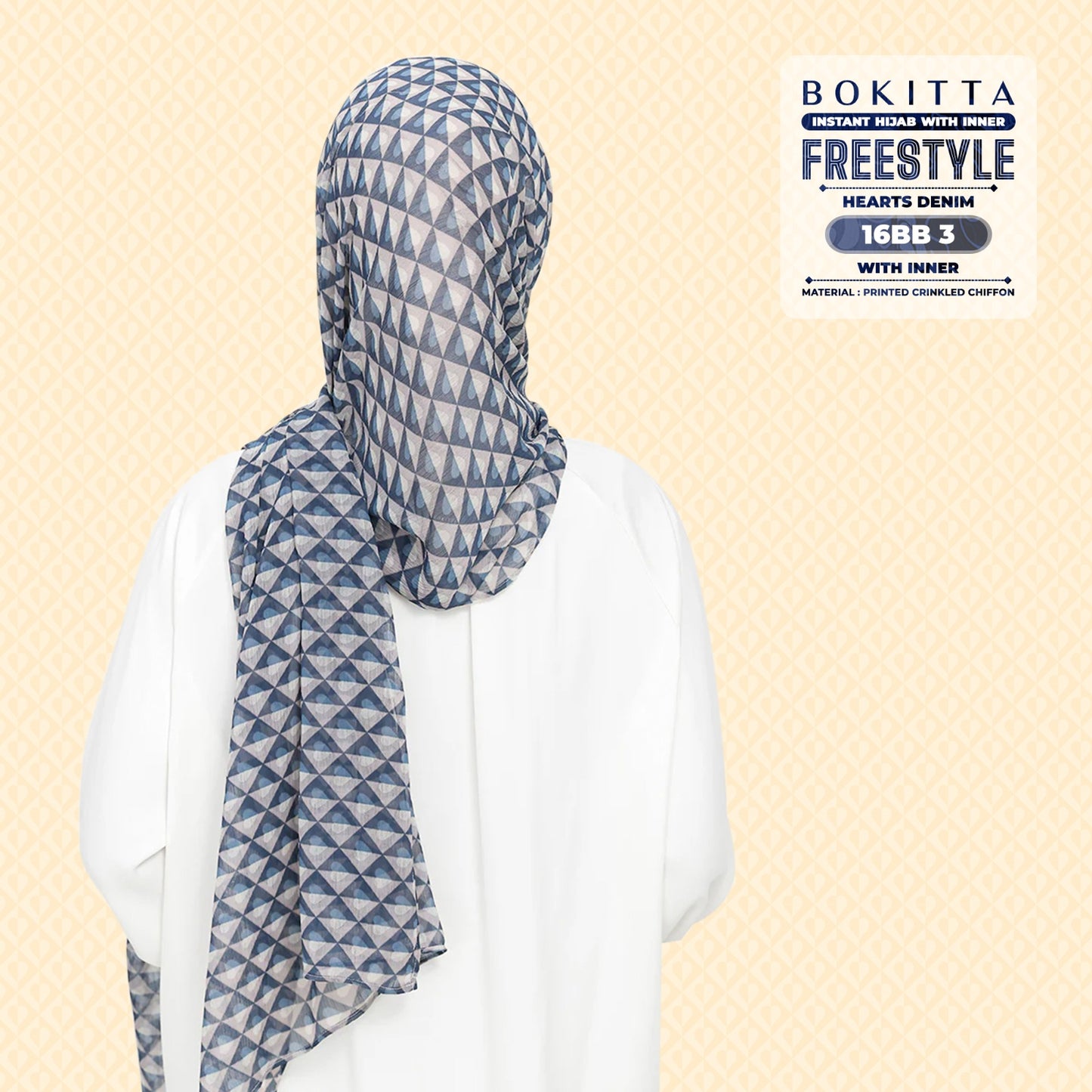 Bokitta Inspired Hearts Denim Collection - Free Box (16BB3)