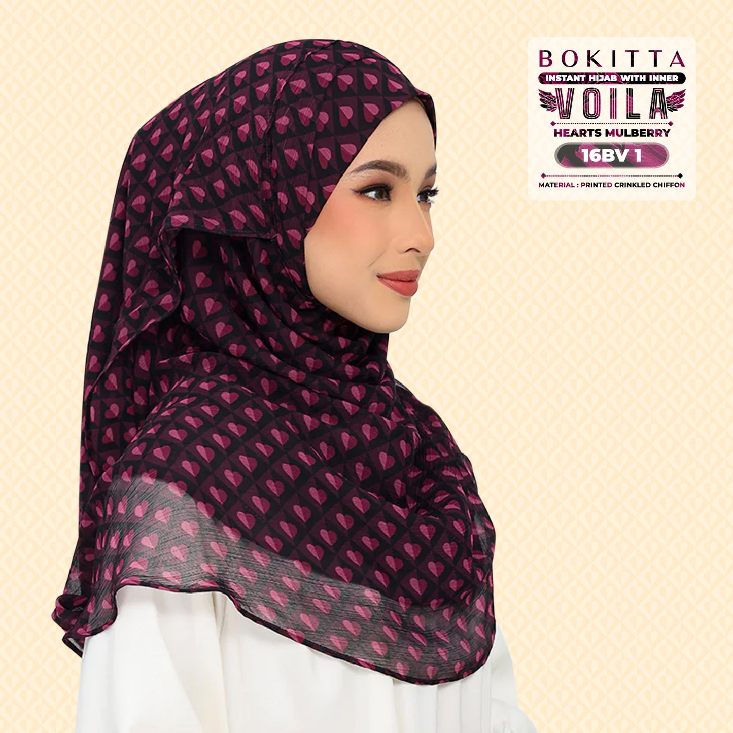 Bokitta Inspired Hearts Mulberry Collection - Free Box (16BB1)