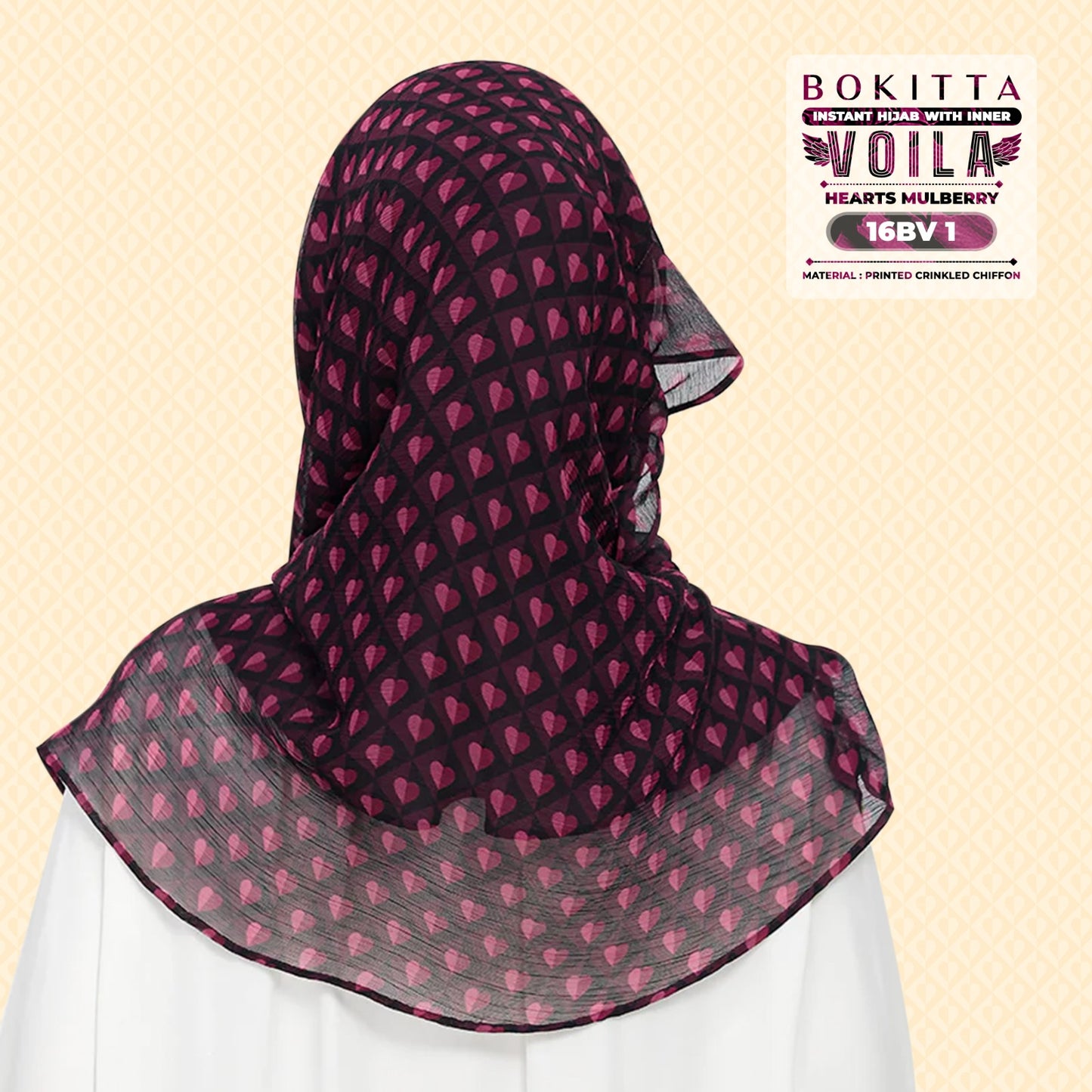 Bokitta Inspired Hearts Mulberry Collection - Free Box (16BB1)