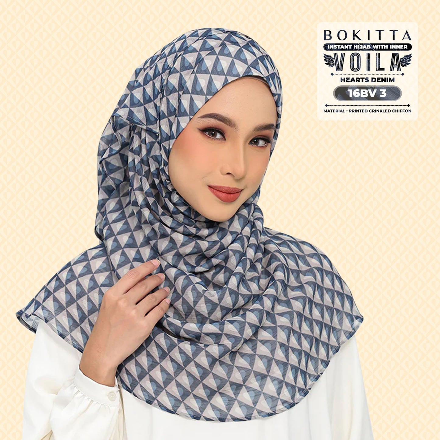 Bokitta Inspired Hearts Denim Collection - Free Box (16BB3)