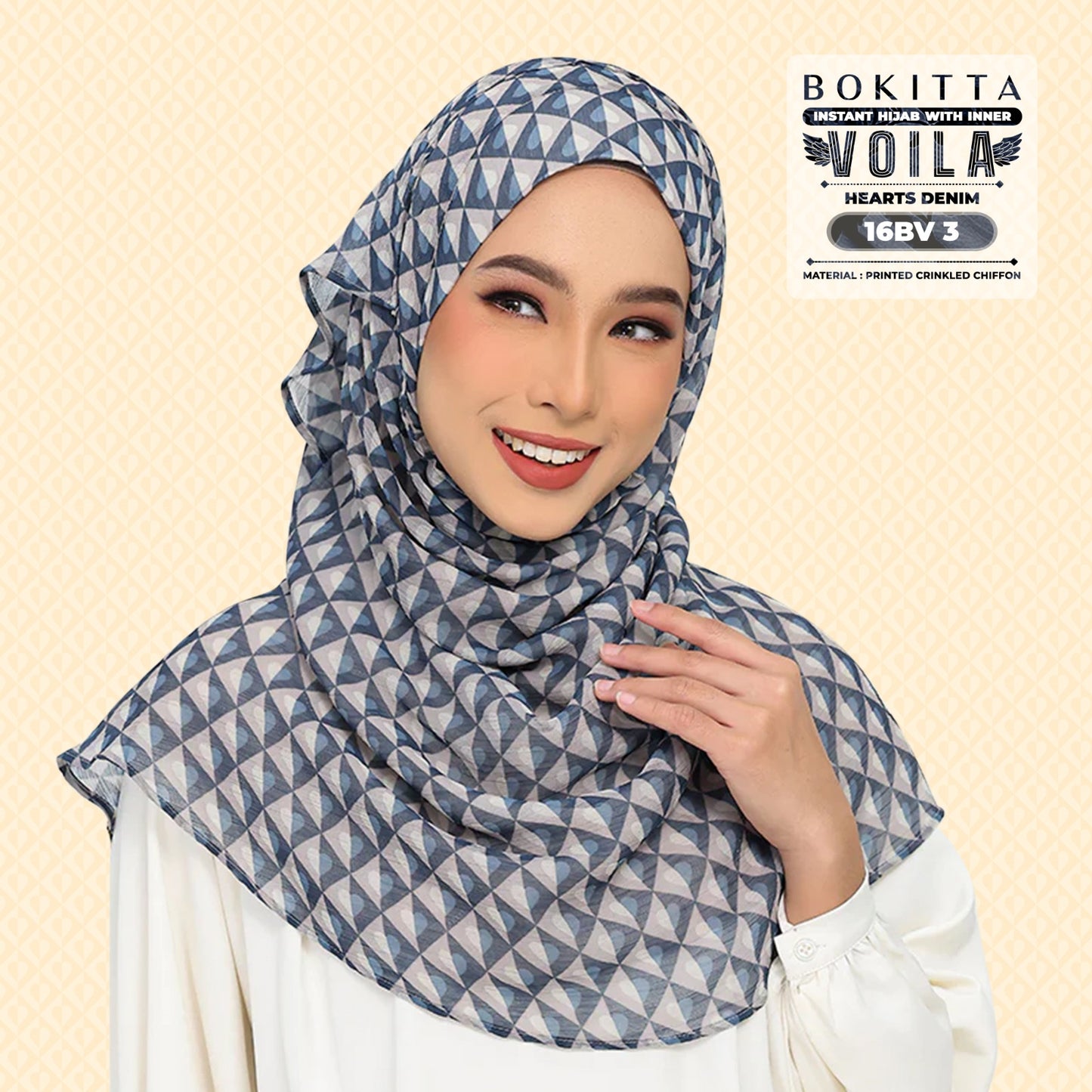 Bokitta Inspired Hearts Denim Collection - Free Box (16BB3)