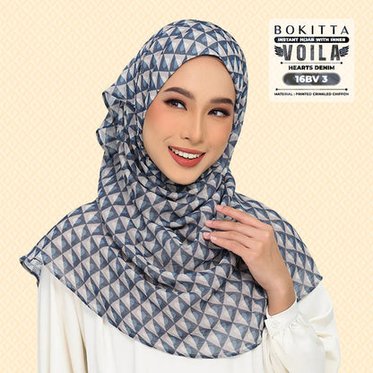 Bokitta Inspired Hearts Denim Collection - Free Box (16BB3)
