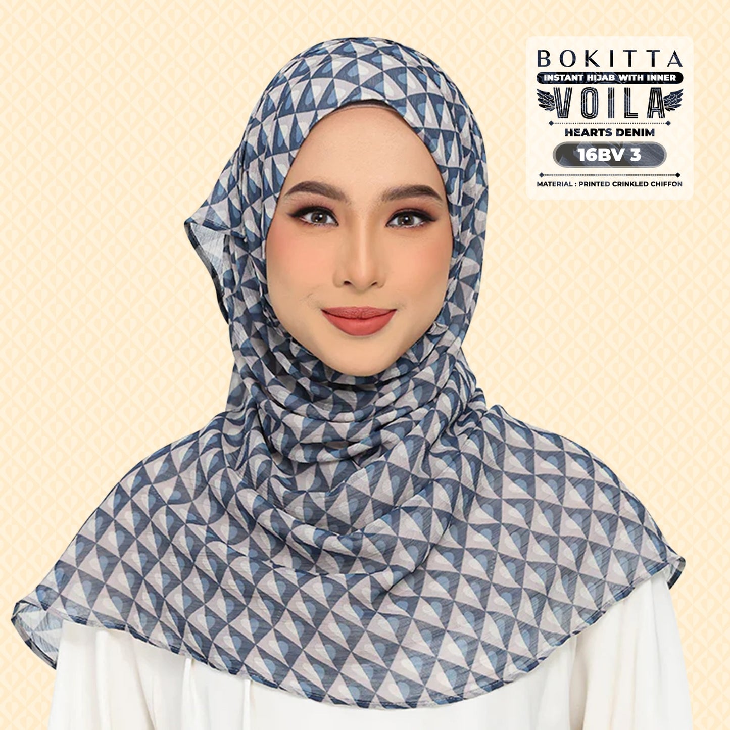 Bokitta Inspired Hearts Denim Collection - Free Box (16BB3)