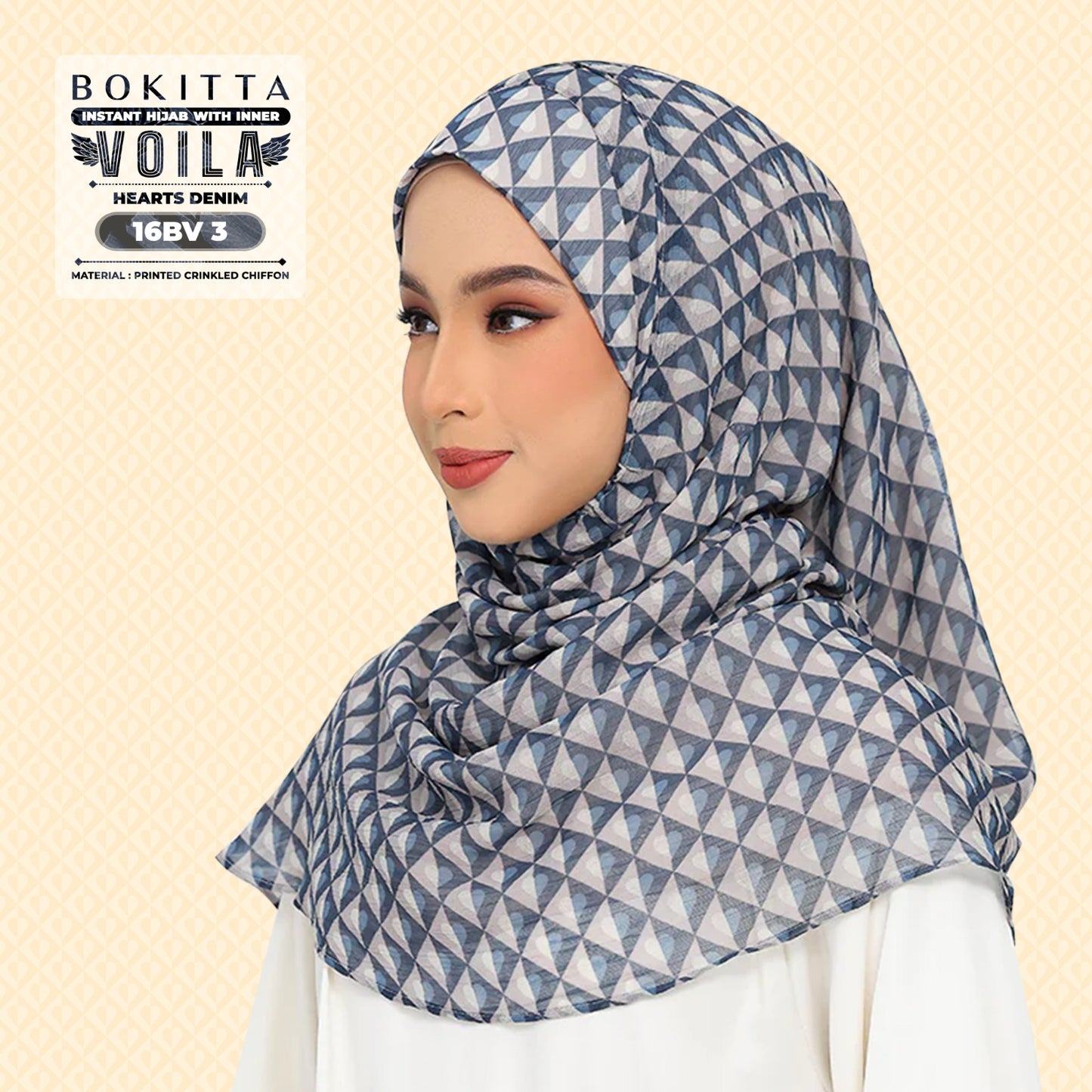 Bokitta Inspired Hearts Denim Collection - Free Box (16BB3)