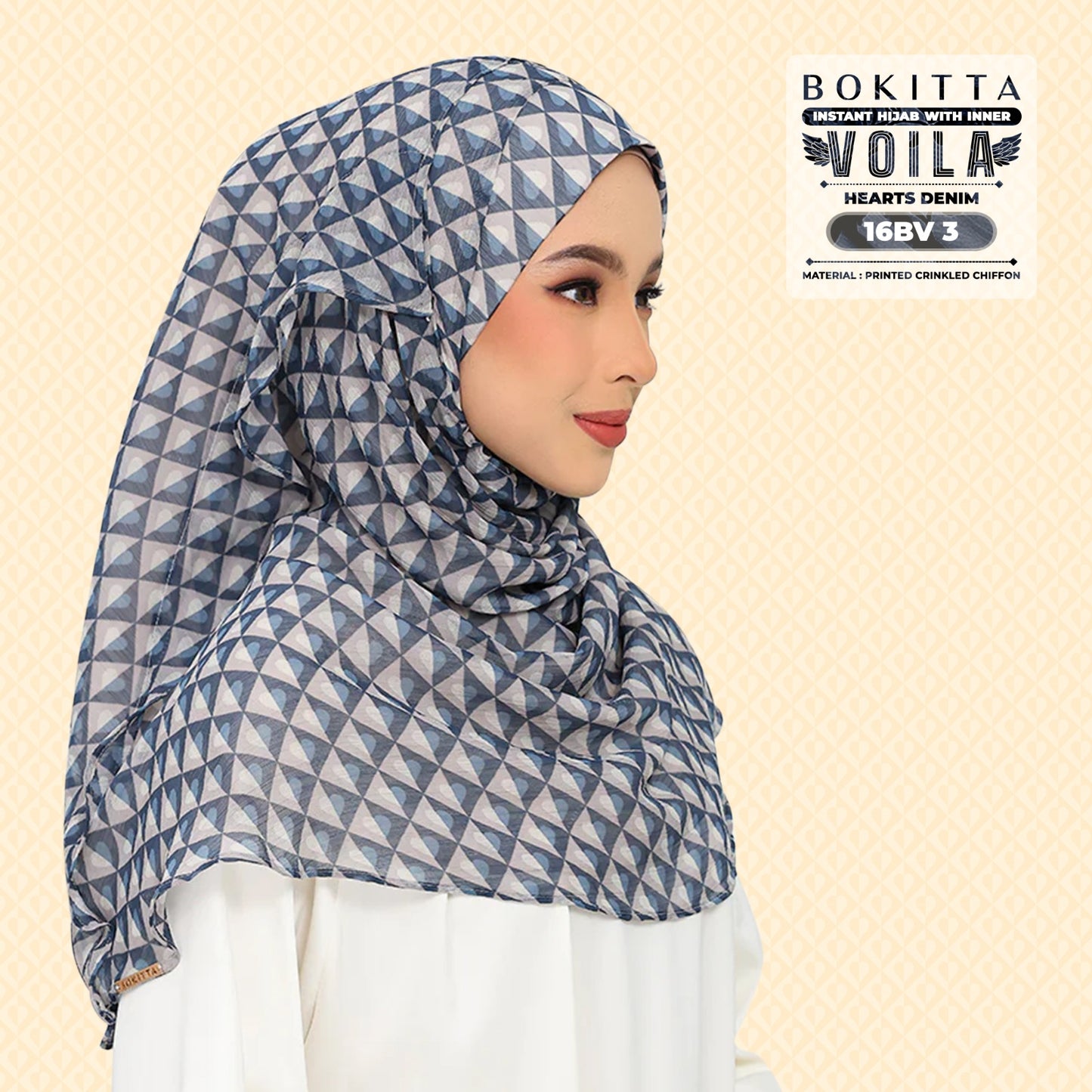 Bokitta Inspired Hearts Denim Collection - Free Box (16BB3)
