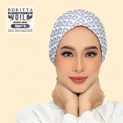 Bokitta Inspired Hearts Gray Collection - Free Box (16BB5)