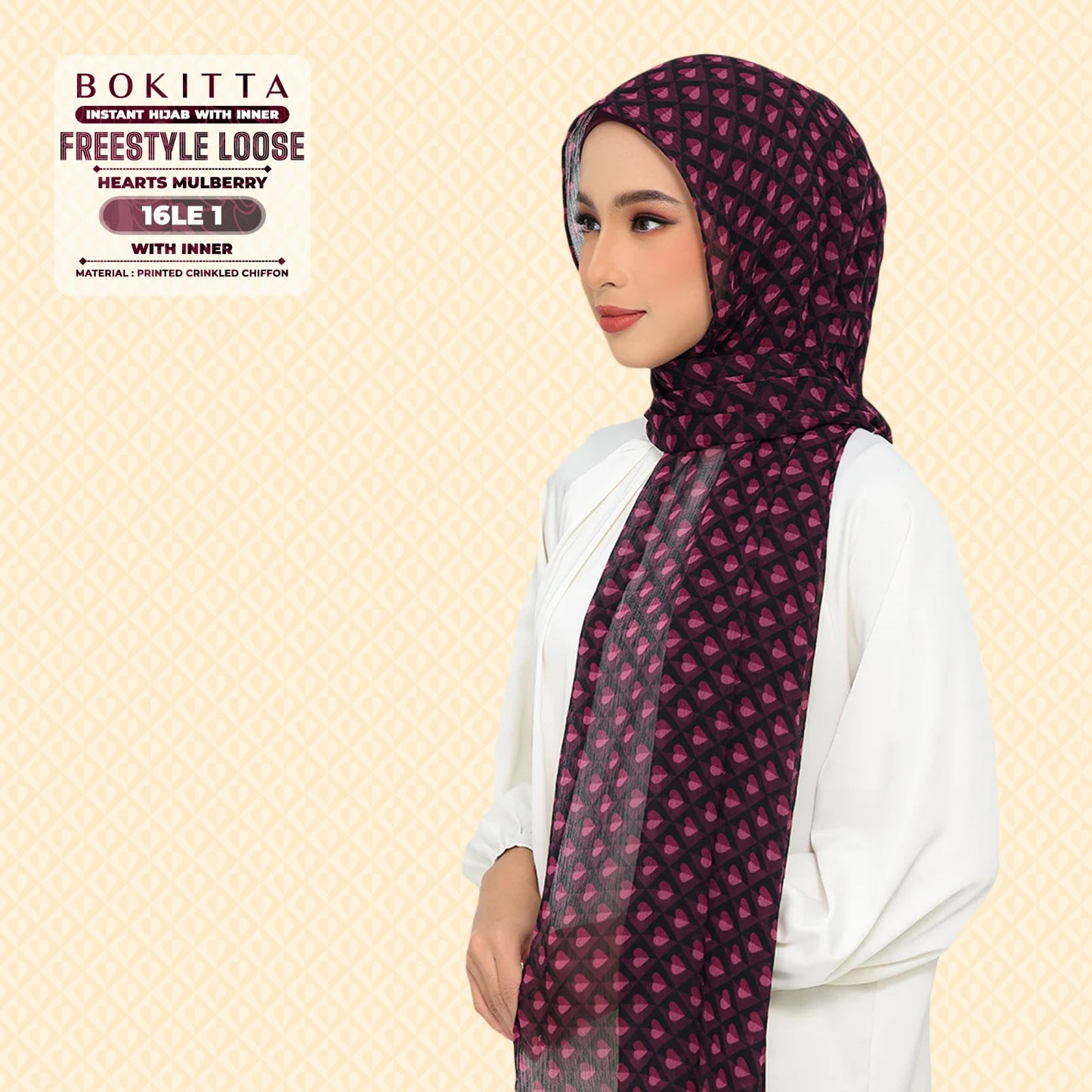 Bokitta Inspired Hearts Mulberry Collection - Free Box (16BB1)
