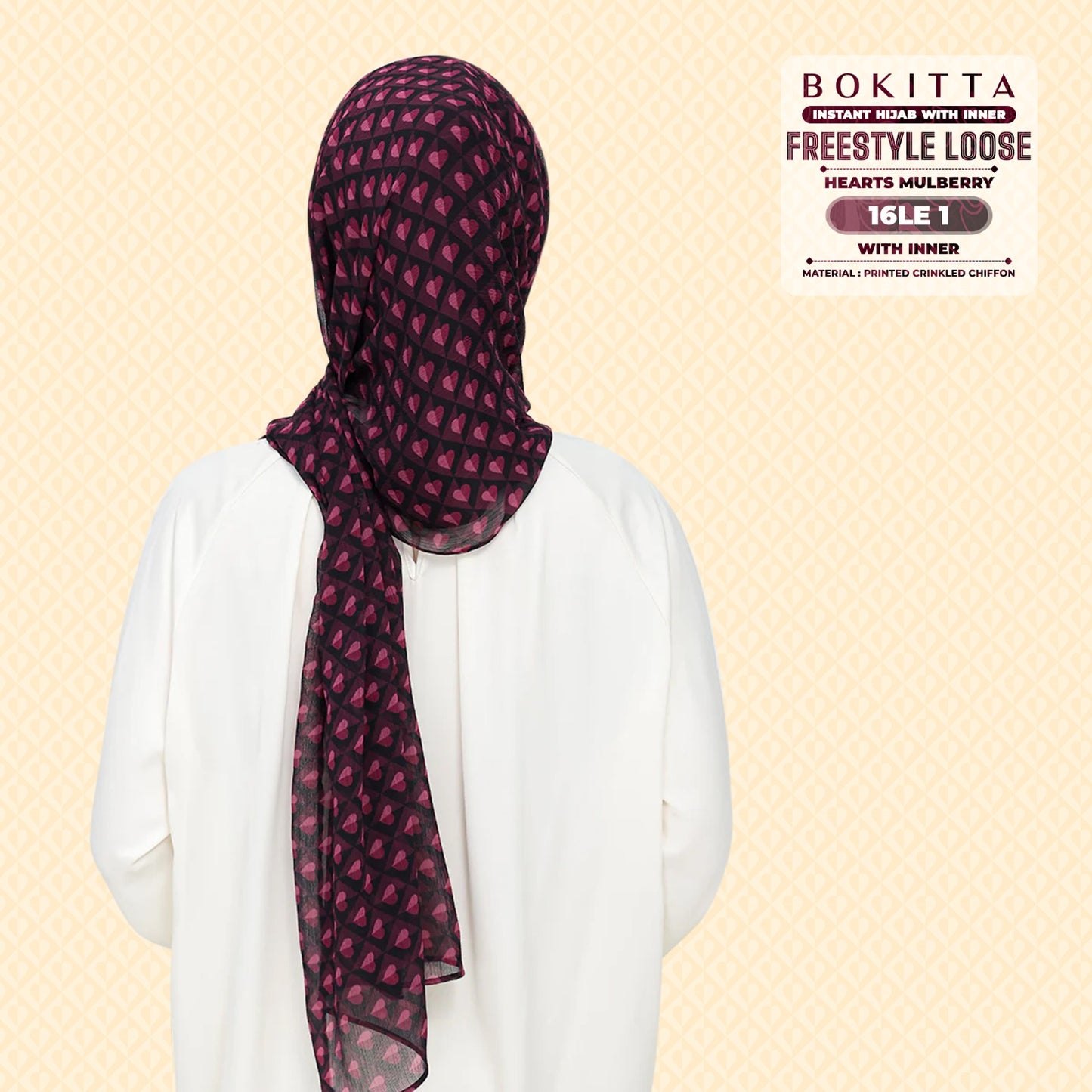 Bokitta Inspired Hearts Mulberry Collection - Free Box (16BB1)