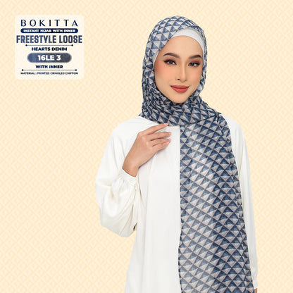 Bokitta Inspired Hearts Denim Collection - Free Box (16BB3)