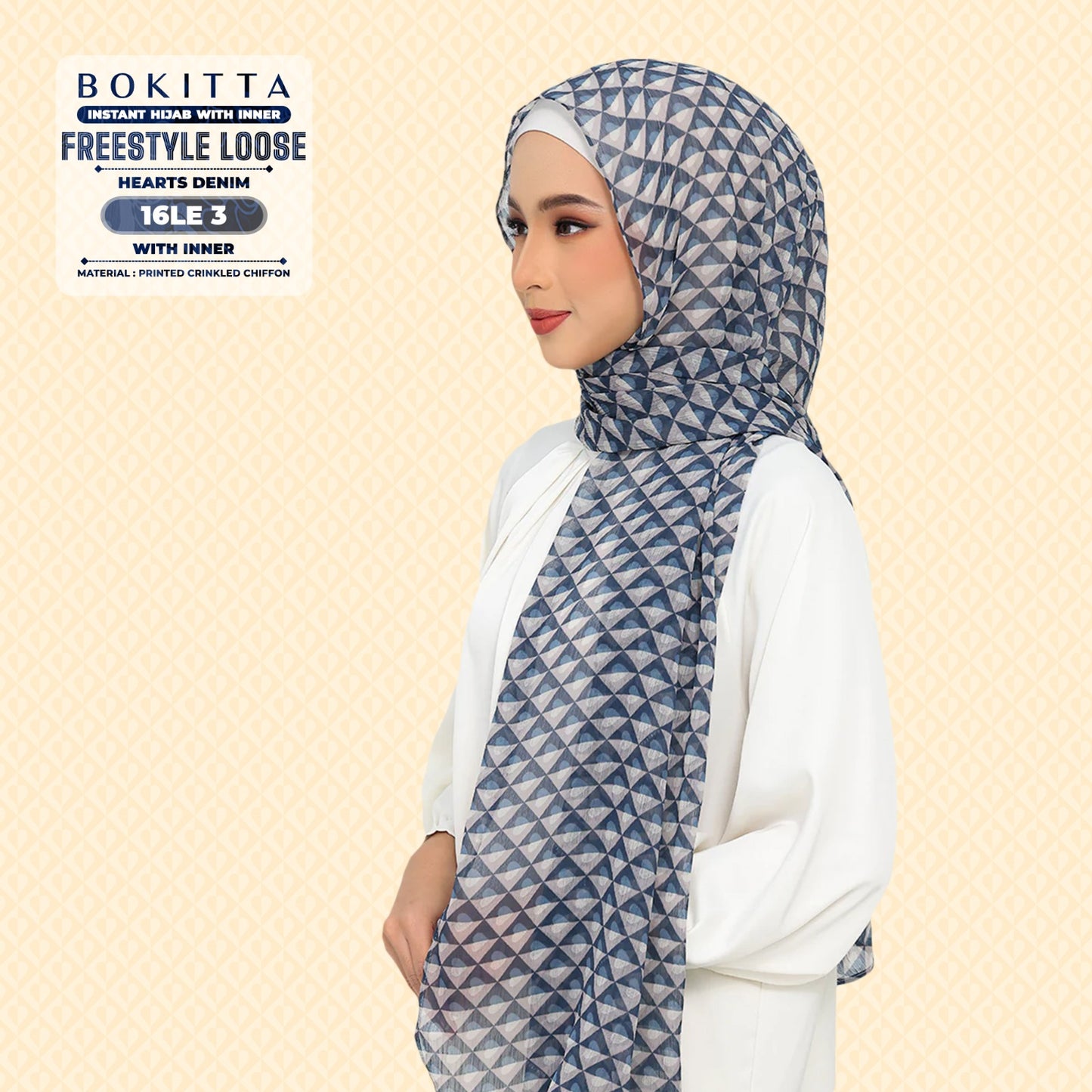 Bokitta Inspired Hearts Denim Collection - Free Box (16BB3)