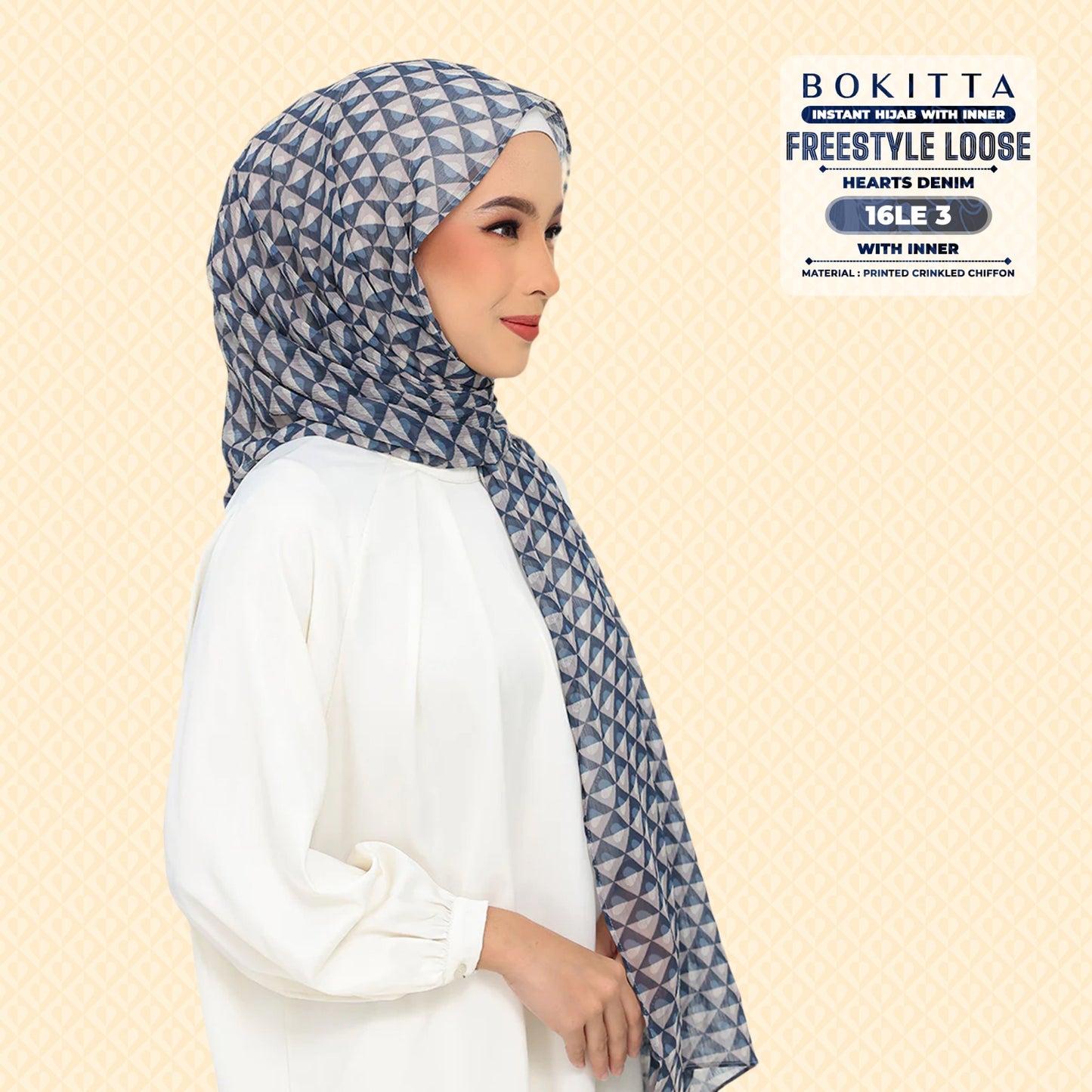 Bokitta Inspired Hearts Denim Collection - Free Box (16BB3)