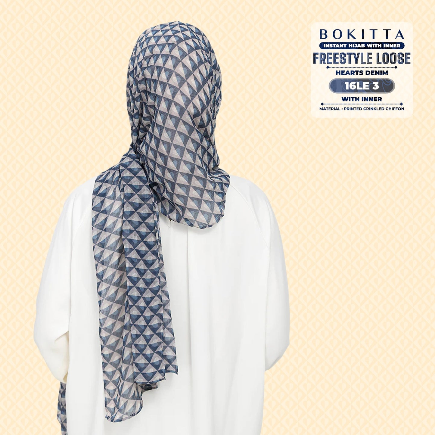 Bokitta Inspired Hearts Denim Collection - Free Box (16BB3)
