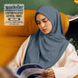 Naelofar inspired Easyon Pleated Crystal  Twist Instant Plain Collection (1NA)