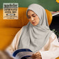 Naelofar inspired Easyon Pleated Crystal  Twist Instant Plain Collection (1NA)