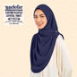 Naelofar inspired Easyon Pleated Crystal  Twist Instant Plain Collection (1NA)