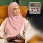 Naelofar inspired Easyon Pleated Crystal  Twist Instant Plain Collection (1NA)