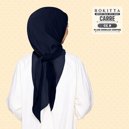 Bokitta Inspired Plain Collection In Navy - Free Box