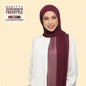 Bokitta Inspired Plain Collection In Maroon - Free Box