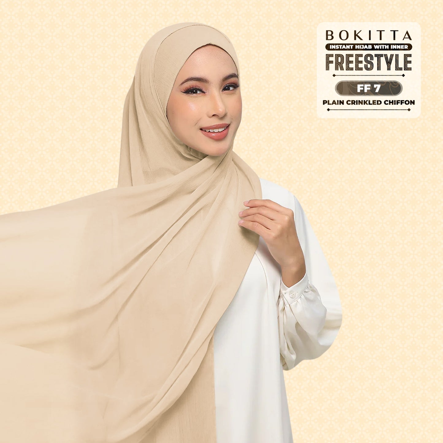 Bokitta Inspired Plain Collection In Frost - Free Box