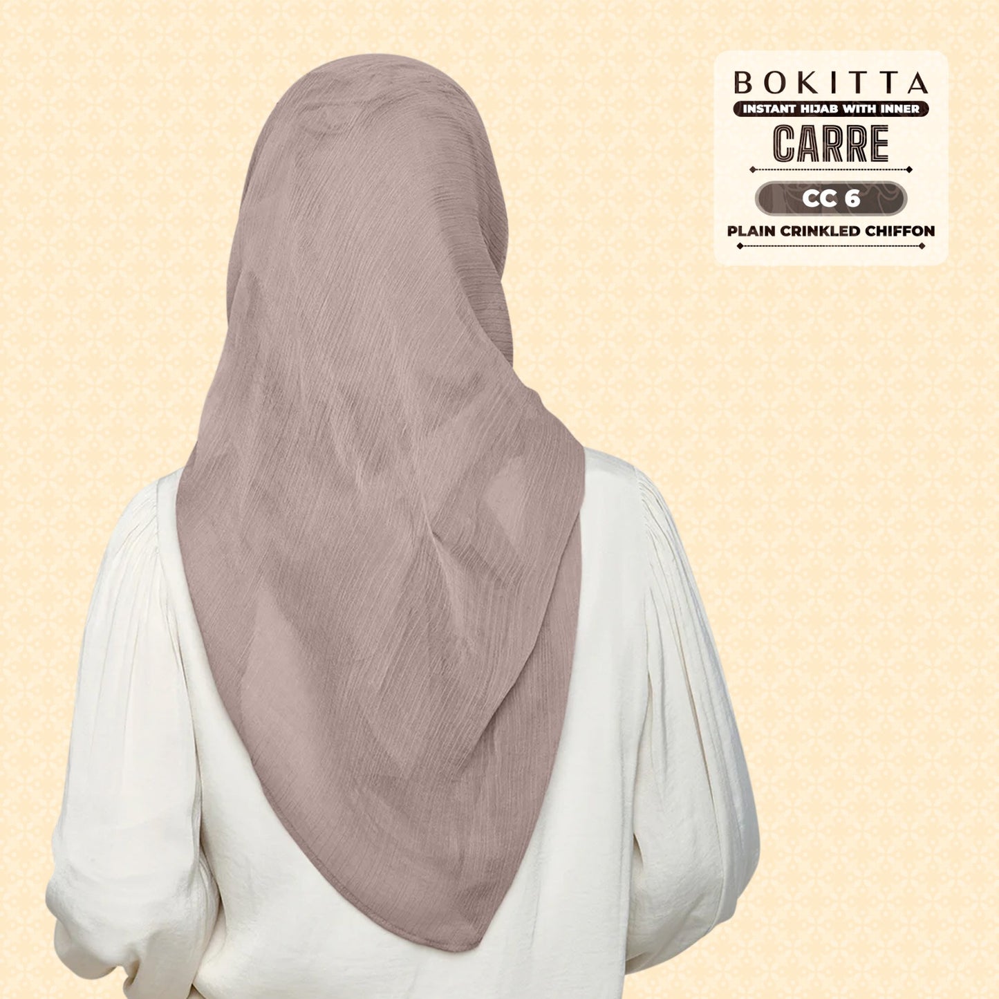 Bokitta Inspired Plain Collection In Mauve - Free Box