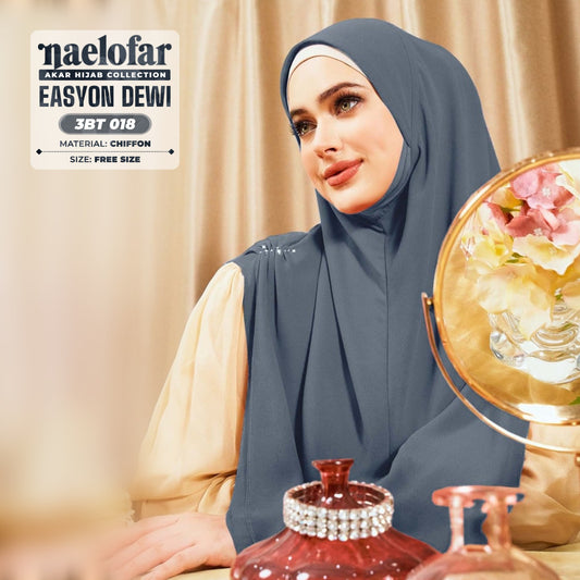 Naelofar Inspired Easyon Dewi Instant Plain Collection (3BT)