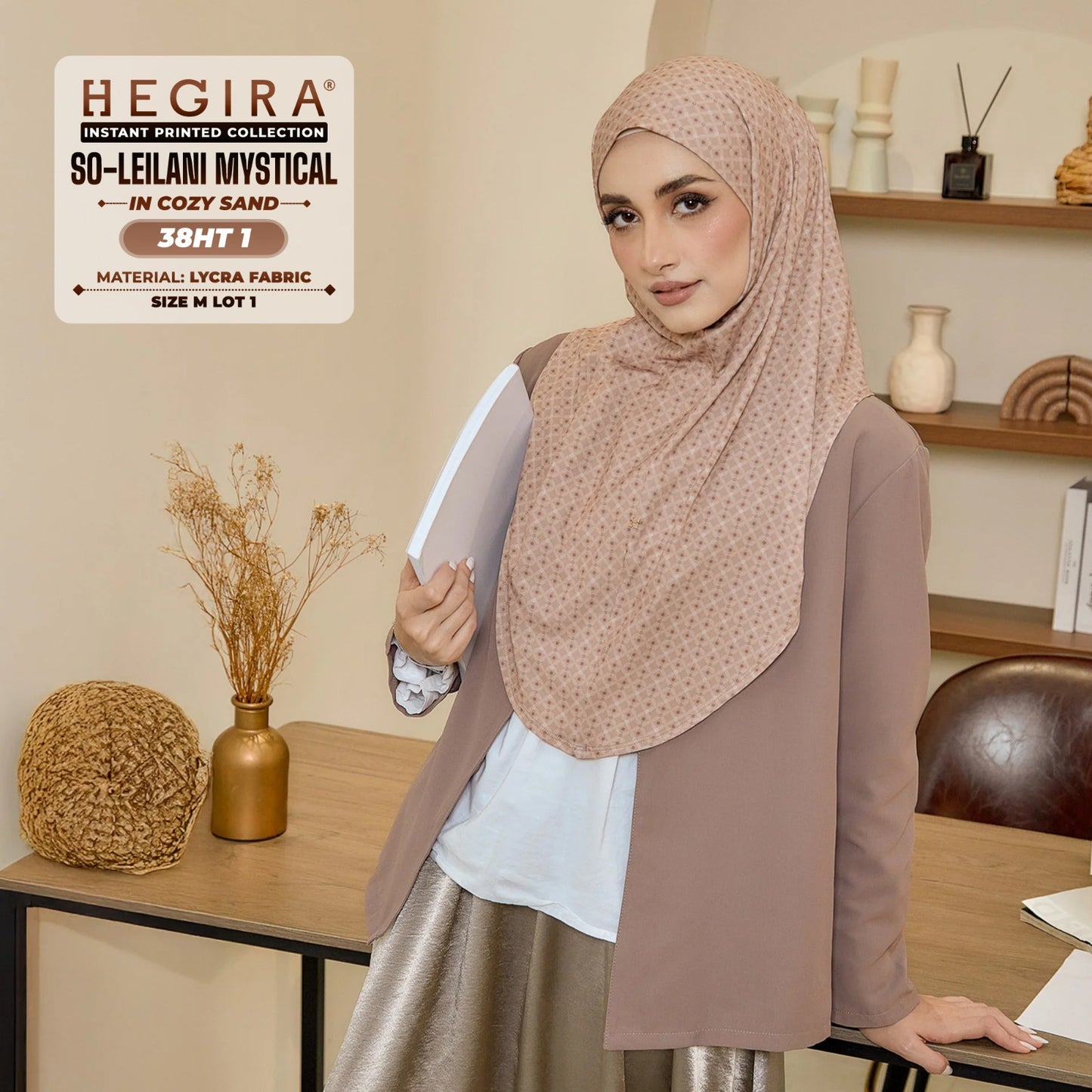 Hegira Inspired SO-LEILANI MYSTICAL Printed Collection (38HT)