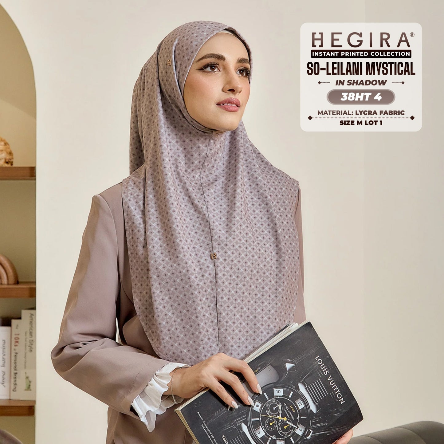 Hegira Inspired SO-LEILANI MYSTICAL Printed Collection (38HT)