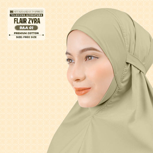 Siti Khadijah Inspired Telekung Flair Zyra Collection (9AA)