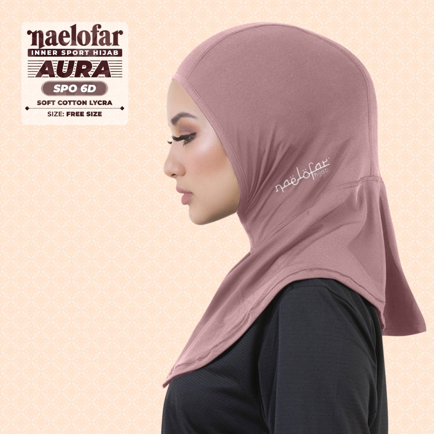 Naelofar Aura Instant Plain Sport Hijab