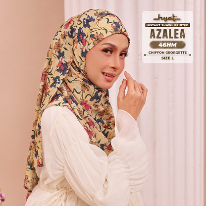 Hyat Hijab Inspired Azalea Xclusive & Instant Shawl Collection (46HX-46HM)