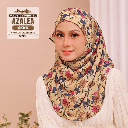 Hyat Hijab Inspired Azalea Xclusive & Instant Shawl Collection (46HX-46HM)